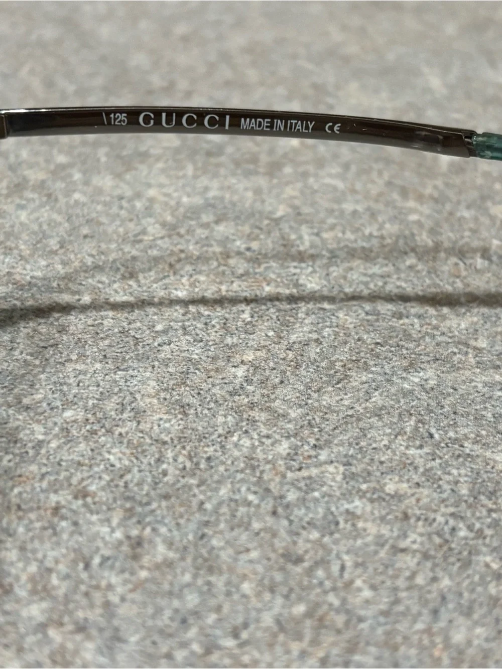 Gucci Y2K vintage blue sunglasses